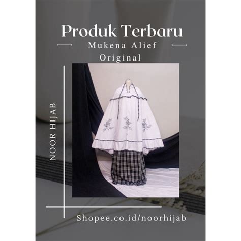 Jual Mukena Alief Original Mukena Santri Mukena Gontor Shopee