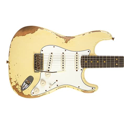 Fender Custom Shop 1963 Stratocaster Heavy Relic Aged Vintage Reverb