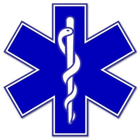Star Of Life Medical Ems Emt Paramedic Medics Sticker 5 Etsy