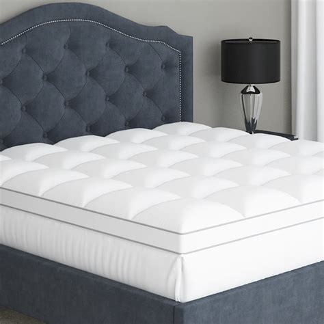 Twin Mattress Topper Pillow Top Soft 100 Cotton Top Premium Mattress