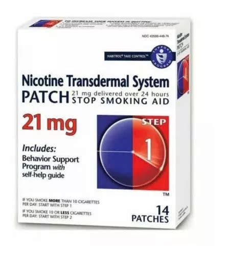 Parches De Nicotina 21 Mg Controla Tu Ansiedad 14 Unidades Mercadolibre