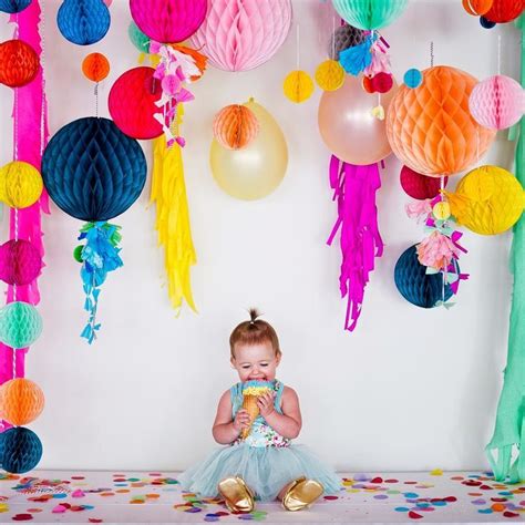 Honey And Fizz Party Inspo Colour Confetti Colorful Birthday