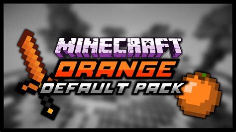 Minecraft Orange Default Edit Pvp Resource Pack 18 Youtube