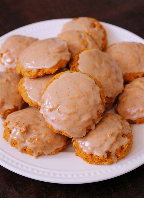 Cake Mix Pumpkin Spice Cookies With Maple Glaze Kindly Unspoken