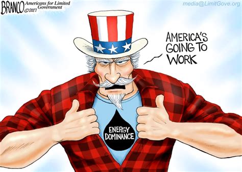 America is crumbling cartoon / the empire is crumb. Cartoon: America strong on energy