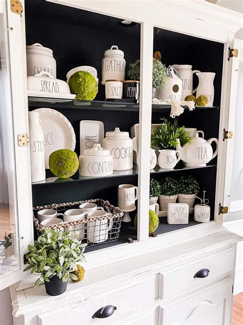 Decorating Ideas For Top Of China Cabinet