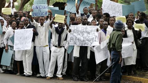 Nurses In Zimbabwe Join Doctors Strike Over Pay Drug Shortages
