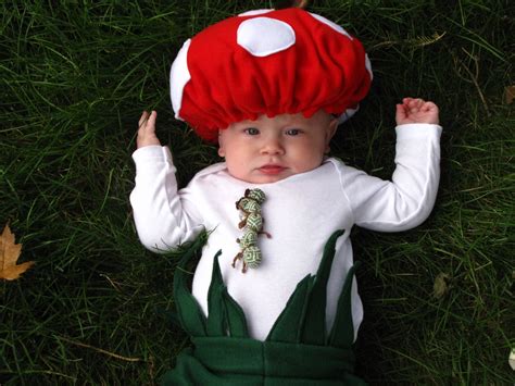Wispy House Diy Baby Mushroom Halloween Costume