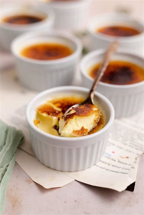 Vanilla Bean Creme Brulee Simple And Delicious Tasty Treat Pantry