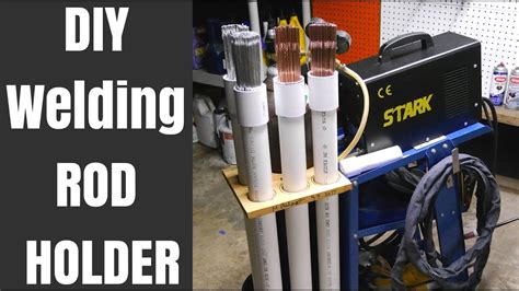 CHEAP TIG Welding Rod Holder And Storage On CART DIY PVC YouTube