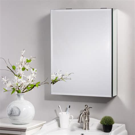 Glitzhome 20 In X 26 In Matte Black Recessed Or Surface Mount