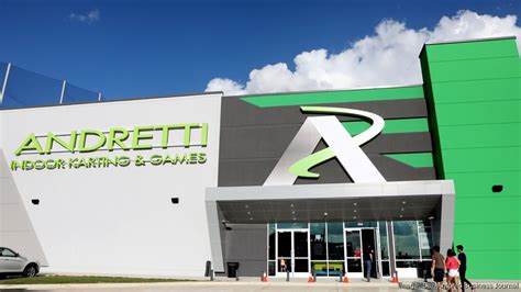 Andretti Indoor Karting And Games Complex Near The Interstate 10 And