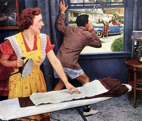 How To Be A Perfect 50s Housewife Cleaning Your Home Click Americana