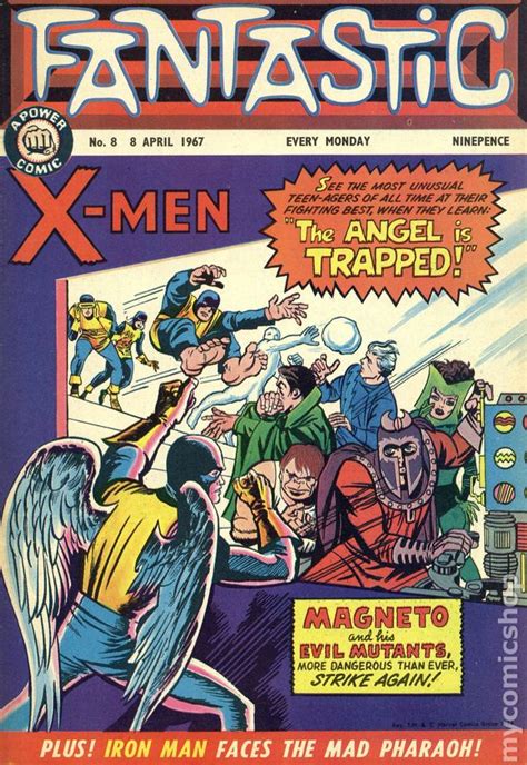 Fantastic 1967 Marvel Uk Comic Books