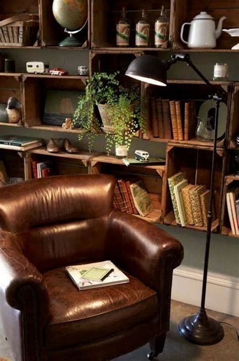 38 The Top Home Library Design Ideas With Rustic Style Page 25 Of 40