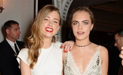 Leaked Video Of Amber Heard Kissing Cara Delevingne While Married To