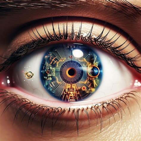 Premium Ai Image Eye Vision The Future Of Vision And Eye