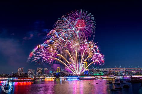 Tokyo Odaiba Rainbow Fireworks 2017 December 2nd Flickr