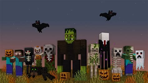 I Made A Halloween Texture Pack With Over 30 Random Mob Textures