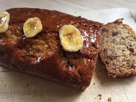 Banana Loaf With Dates And Walnuts Easy Peasy Lemon Squeezy Loaf Cake