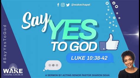 Say Yes To God Youtube
