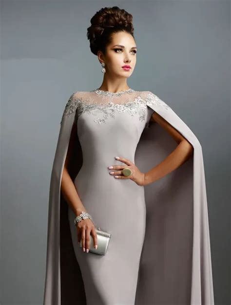 Vestidos De Novia Long Muslim Prom Real Image Evening Gowns Grey Pink Prom Mother Of The Bride