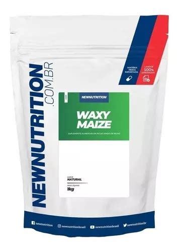 Suplemento Em Pó Newnutrition Waxy Maize Carboidratos Waxy Maize Sabor