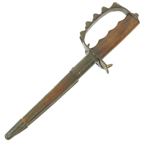 Original Us Wwi M1917 Trench Knife By American Cutlery Co With Jewel