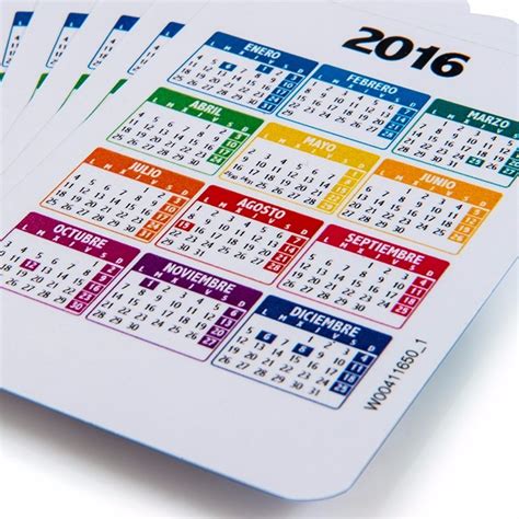 Calendarios De Bolsillo Tu Imprentaes By Rgvprint