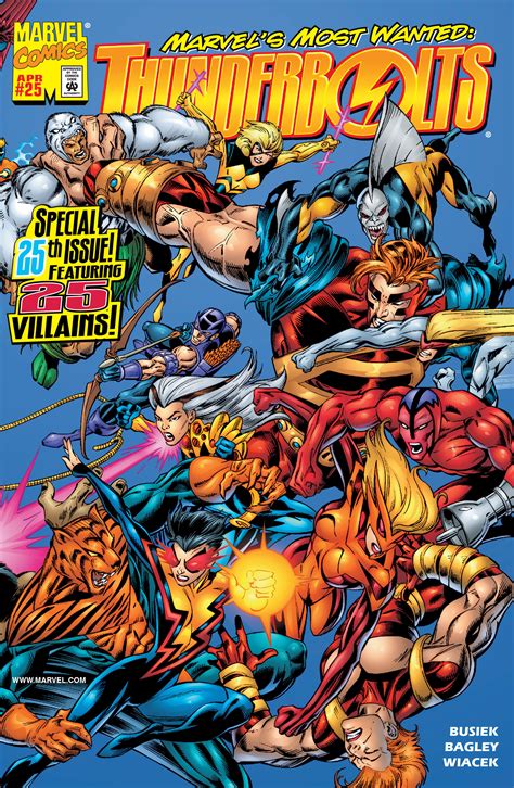 Thunderbolts Vol 1 25 Marvel Comics Database