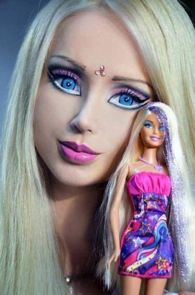Real Life Barbies Very Cute Barbie Makeup Barbie Halloween
