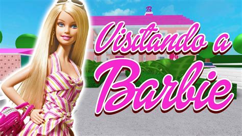 Meñecos de el juego de roblox muñecos y muñecas de barbie. VISITAMOS A BARBIE EN SU PRECIOSA CASA DE ENSUEÑO 🎀 Roblox Español Roleplay - YouTube