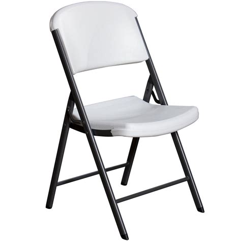 Lifetime 42804 White Classic Folding Chair 4pack