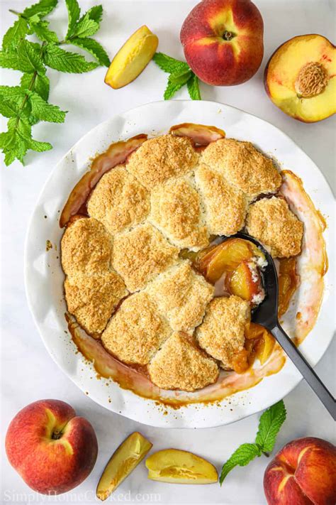 If you compare cobblers made with fresh peaches, frozen peaches, and canned peaches. Easy Peach Cobbler Recipe (VIDEO) - Simply Home Cooked