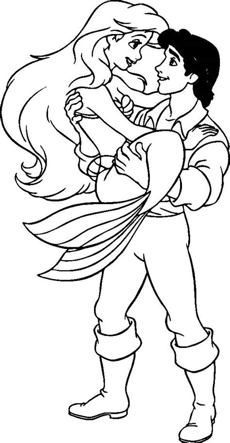 The name of ariel is surely well known for kids. Free printable Princess Ariel coloring pages
