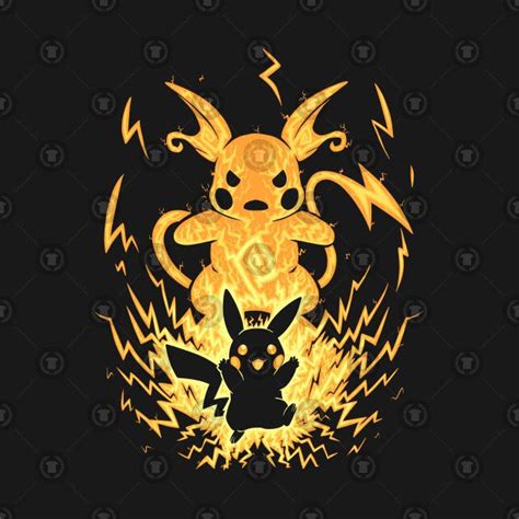 Check Out This Awesome The Electric Mouse Within Design On Teepublic Pokemon Iniciais O