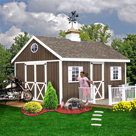 And home depot doesn't care, as they already got their money from the customer, why would they you'll have to wait to get rescheduled and go call home depot to do it. Best Barns Easton 12x20 Shed Kit - Lawn & Garden - Sheds & Outdoor Storage - Sheds & Storage ...