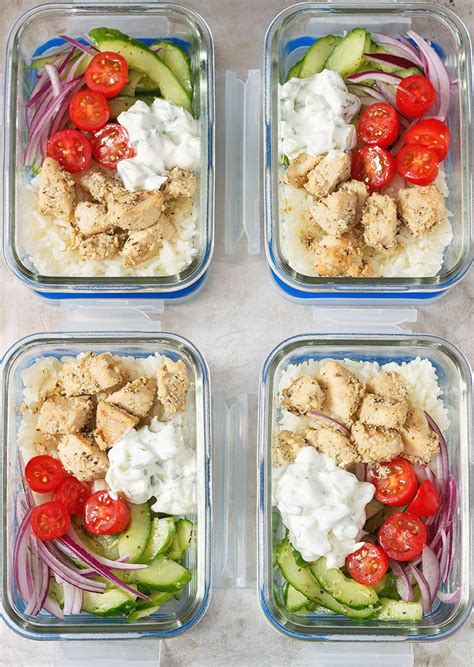 The easter bunny was an animal symbol of seasonal changes. Greek Chicken Meal Prep Bowls Recipe — Eatwell101