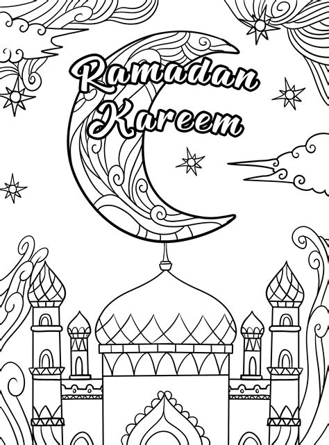 Ramadan Kaars Kleurplaat Gratis Kleurplaten Printen The Best Porn Website