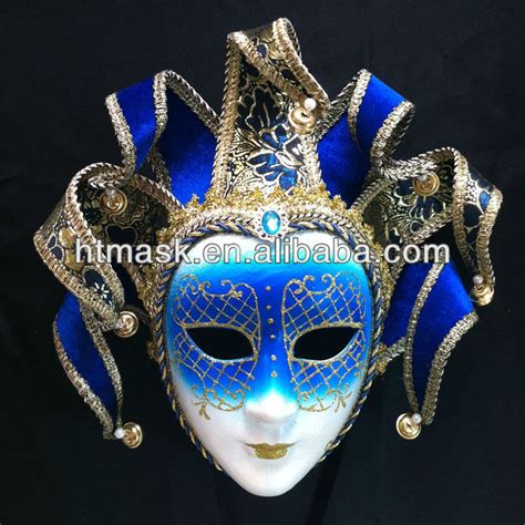The carnival blue mask is a mask in grand theft auto v. Full Face Venice Carnival Mask Hand Made Blue Velvet ...