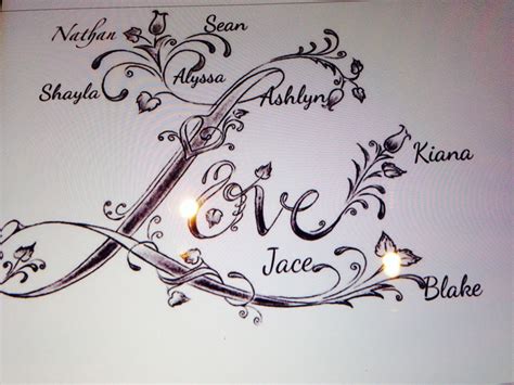 Tattoo grandkids... this is another that is speaking to me! | Ideas for
