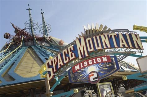 This Day In Disney History Space Mountain Mission 2 Blasts Off