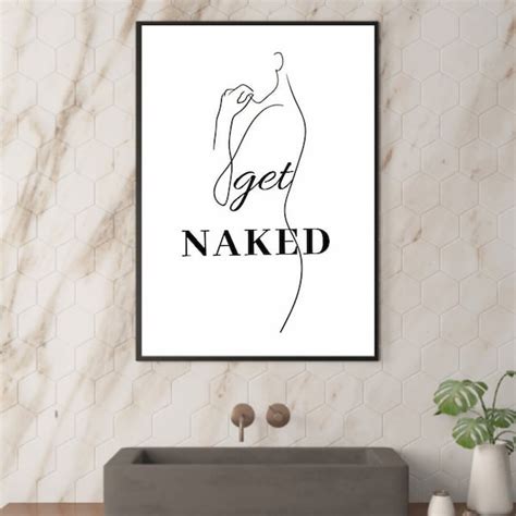 Get Naked Quote Etsy