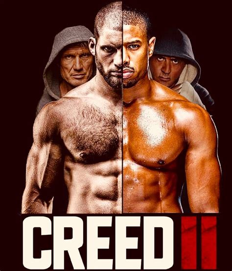 Adonis creed returns to take on victor drago, the son of the man who killed his father. Creed 2 Movie Poster shared by Sylvester Stallone (Fan ...