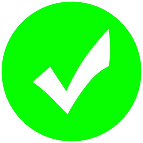 Tick Green Check Mark Png File Png Mart Images