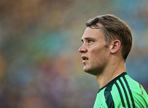 Obsessed w/ manuel neuer not only wearing the rainbow armband in solidarity with lgbtq+ hungarians and lgbtq+ people round the world but the fact he keeps touching his face in the. How Manuel Neuer changed a generation's perception of what ...