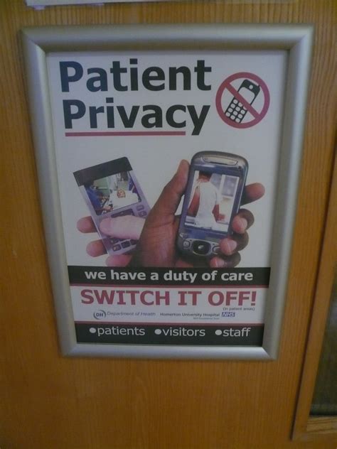 No Mobile Phones Sign At Homerton Hospital London Uk Flickr