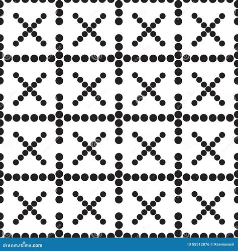 pattern of crosses vector illustration of cross seamless pattern noughts and crosses