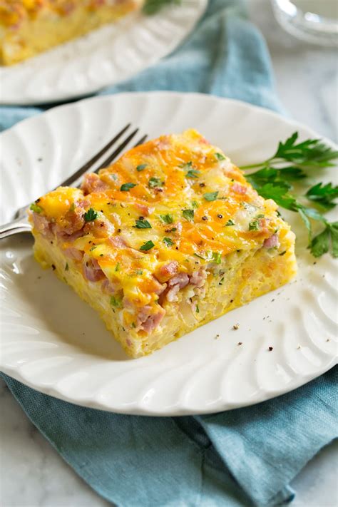 Overnight Egg And Hash Brown Casserole Sausage Hash Brown Breakfast Casserole With Egg And