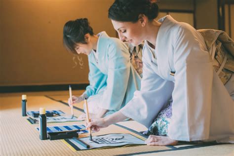 Authentic Japanese Calligraphy Experiences Vip Incentive Tours And